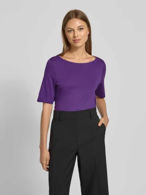 T-shirt z okrągłym dekoltem i rękawami o dł. 1/2 Christian Berg Woman