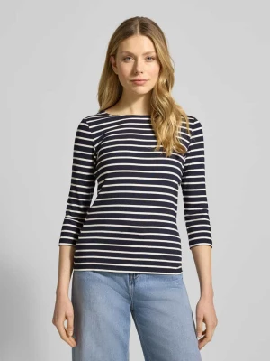 T-shirt z okrągłym dekoltem i rękawem o dł. 3/4 MORE & MORE