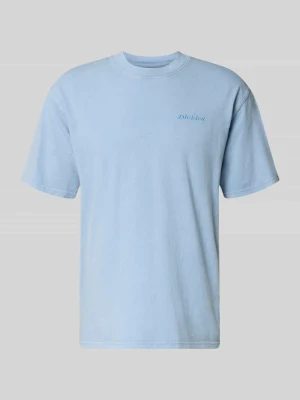 T-shirt z okrągłym dekoltem i wyhaftowanym logo Dickies
