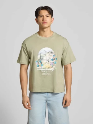 t-shirt z okrągłym dekoltem jack & jones