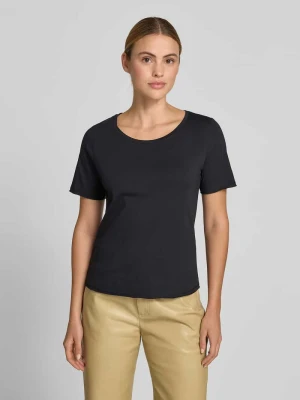 T-shirt z okrągłym dekoltem Juvia Czarny