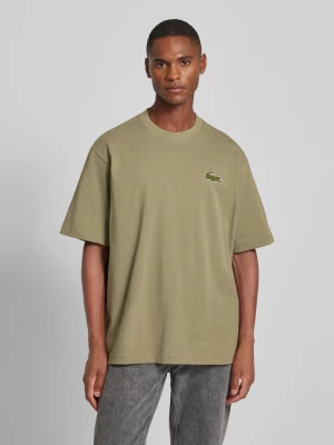 T-shirt z okrągłym dekoltem Lacoste