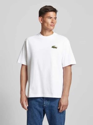 T-shirt z okrągłym dekoltem Lacoste