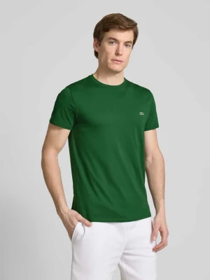 T-shirt z okrągłym dekoltem Lacoste