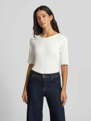 T-shirt z okrągłym dekoltem Marc Cain