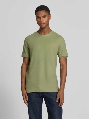 t-shirt z okrągłym dekoltem MCNEAL Limonkowy