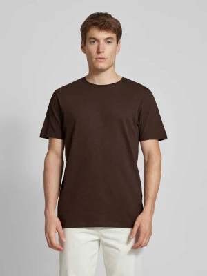 T-shirt z okrągłym dekoltem model ‘ASPEN’ Selected Homme