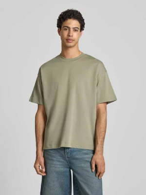 t-shirt z okrągłym dekoltem model 'BARRON' Jack&Jones Jasnozielony