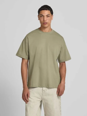 t-shirt z okrągłym dekoltem model 'BARRON' Jack&Jones Jasnozielony