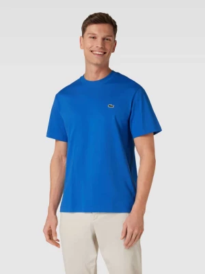 T-shirt z okrągłym dekoltem model ‘BASIC’ Lacoste