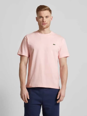 T-shirt z okrągłym dekoltem model ‘BASIC’ Lacoste