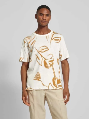 T-shirt z okrągłym dekoltem model ‘BLAPALMA’ Jack & Jones Premium