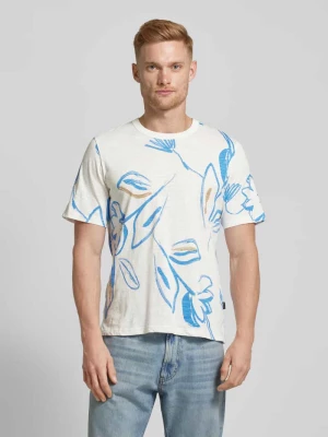 T-shirt z okrągłym dekoltem model ‘BLAPALMA’ Jack & Jones Premium