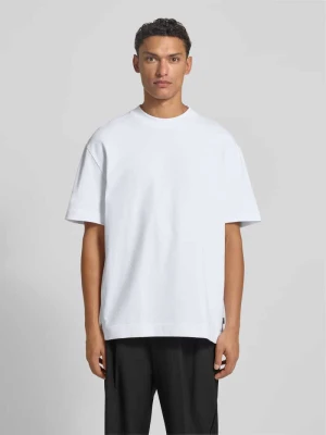 T-shirt z okrągłym dekoltem model ‘Carl’ Les Deux