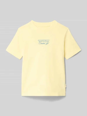 t-shirt z okrągłym dekoltem model 'CASSIS' jack & jones