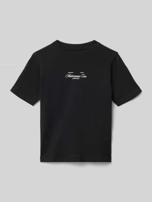 t-shirt z okrągłym dekoltem model 'CASSIS' jack & jones