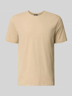 T-shirt z okrągłym dekoltem model 'CIDANI' CINQUE Gliniany