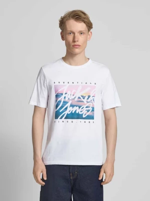 T-shirt z okrągłym dekoltem model ‘COLTON’ jack & jones