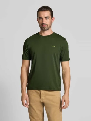 T-shirt z okrągłym dekoltem model ‘Dero’ HUGO