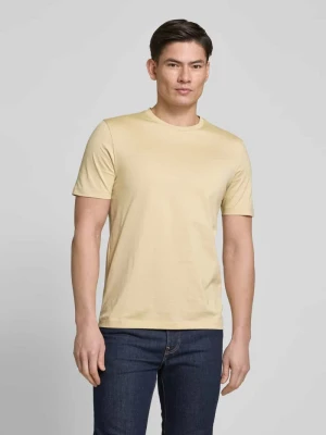 T-shirt z okrągłym dekoltem model ‘Dimerstee’ HUGO