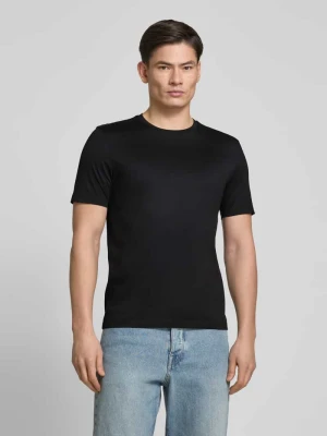 T-shirt z okrągłym dekoltem model ‘Dimerstee’ HUGO