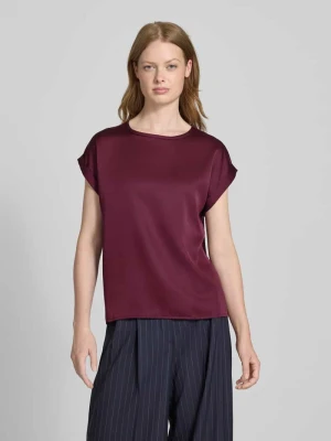 T-shirt z okrągłym dekoltem model ‘ELLETTE’ Vila