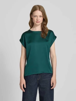 T-shirt z okrągłym dekoltem model ‘ELLETTE’ Vila
