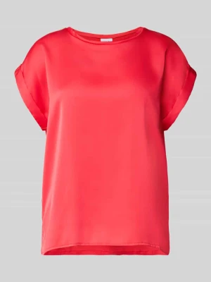 T-shirt z okrągłym dekoltem model „ELLETTE” Vila