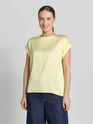 T-shirt z okrągłym dekoltem model „ELLETTE” Vila