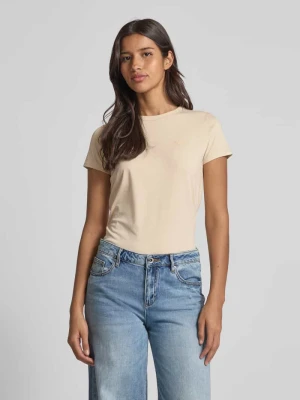 T-shirt z okrągłym dekoltem model ‘Elogo’ Boss Orange