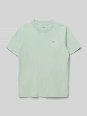 t-shirt z okrągłym dekoltem model 'ESSENTIAL' Abercrombie&Fitch