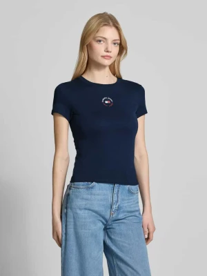 T-shirt z okrągłym dekoltem model ‘ESSENTIAL’ Tommy Jeans