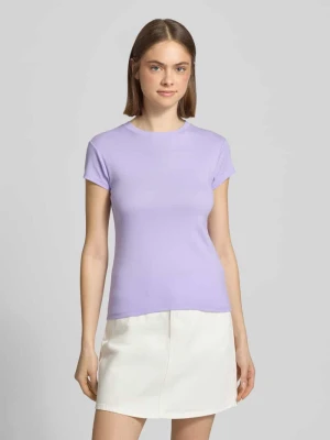 t-shirt z okrągłym dekoltem model 'EVERYDAY' Topshop