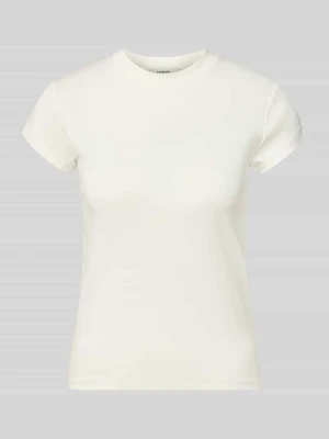 t-shirt z okrągłym dekoltem model 'EVERYDAY' Topshop Biały