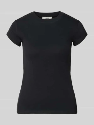 t-shirt z okrągłym dekoltem model 'EVERYDAY' Topshop Czarny