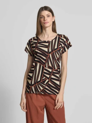 T-shirt z okrągłym dekoltem model ‘FELICITY’ Soyaconcept
