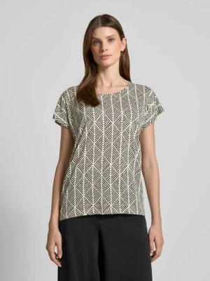 T-shirt z okrągłym dekoltem model ‘FELICITY’ Soyaconcept