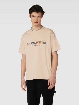 T-shirt z okrągłym dekoltem model ‘Fitness’ On Vacation