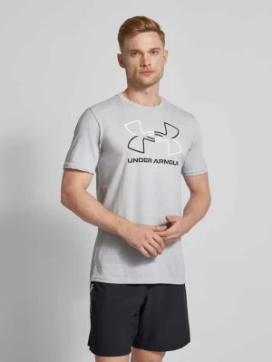 T-shirt z okrągłym dekoltem model ‘FOUNDATION’ Under Armour