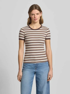 T-shirt z okrągłym dekoltem model 'FRANKIE' JJXX