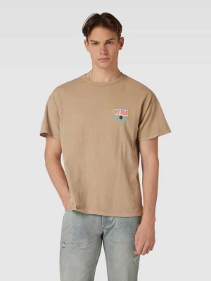 T-shirt z okrągłym dekoltem model ‘Fuji Heart’ BDG Urban Outfitters