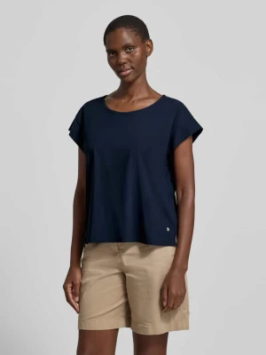 t-shirt z okrągłym dekoltem model 'GRIT' RAFFAELLO ROSSI