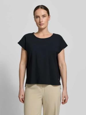 t-shirt z okrągłym dekoltem model 'GRIT' RAFFAELLO ROSSI