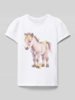 T-shirt z okrągłym dekoltem model ‘HANI’ name it
