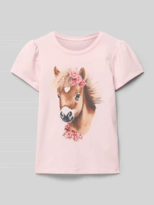 T-shirt z okrągłym dekoltem model ‘HANI’ name it