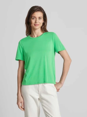 T-shirt z okrągłym dekoltem model ‘Jannie’ Object