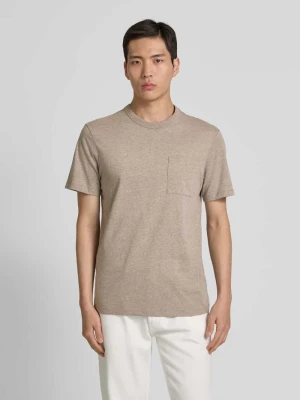 T-shirt z okrągłym dekoltem model ‘JASPER’ casual friday