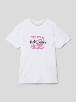 T-shirt z okrągłym dekoltem model ‘JORLAFAYETTE’ jack & jones