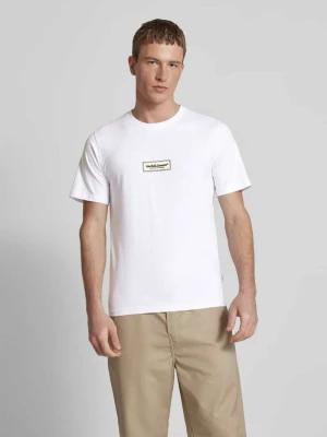 T-shirt z okrągłym dekoltem model ‘JORSPLIT’ jack & jones