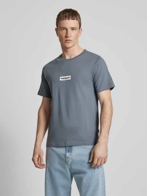 T-shirt z okrągłym dekoltem model ‘JORSPLIT’ jack & jones